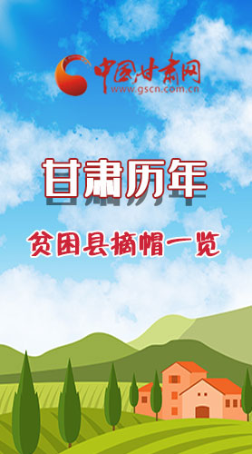 長(zhǎng)圖|75→0，一圖回顧甘肅貧困縣摘帽時(shí)間