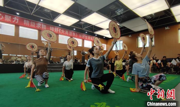 《大禹治水》被搬上舞臺(tái)：原創(chuàng)隴劇講述“黃河故事”