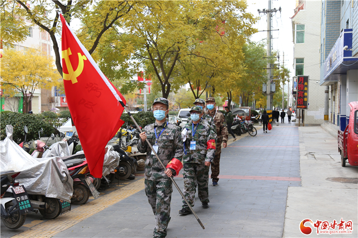 【甘快看·疫情防控甘肅在行動】隴南西和：民兵在戰(zhàn)“疫”中書寫責(zé)任與擔(dān)當(dāng)