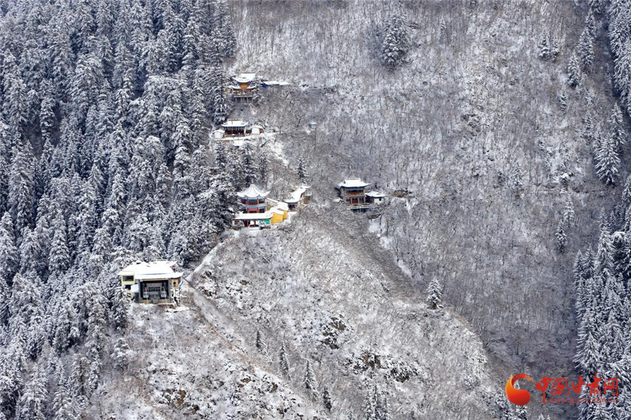 【隴拍客】蘭州榆中：雪落興隆山 滿眼皆童話