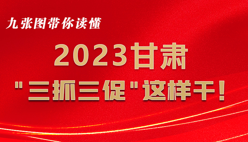 海報|九張圖帶你讀懂2023甘肅