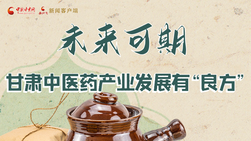 圖解|未來可期！甘肅中醫(yī)藥產(chǎn)業(yè)發(fā)展有“良方”