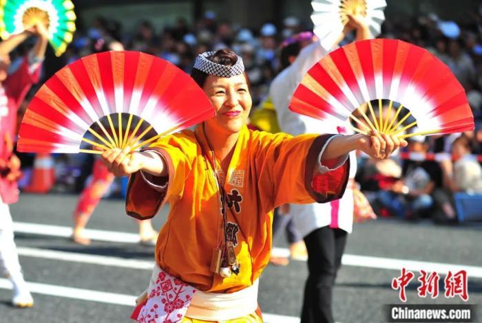 日本仙臺七夕祭。孫冉 攝