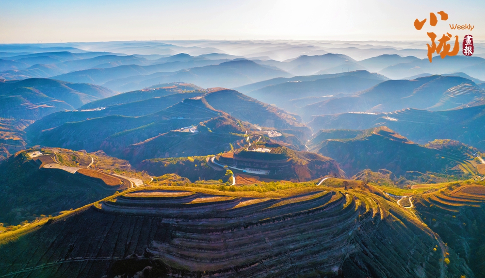 【小隴畫報·314期】慶陽華池：秋染黃土塬 大地如畫廊