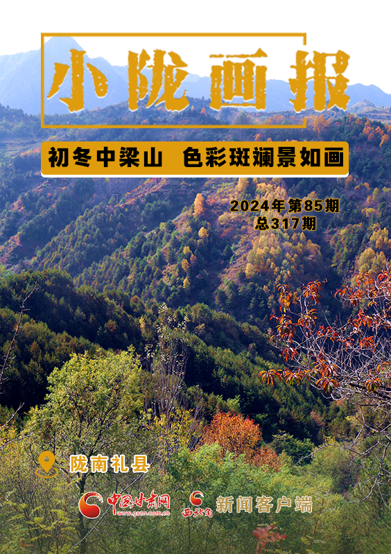 【小隴畫報·317期】禮縣：初冬中梁山 色彩斑斕景如畫